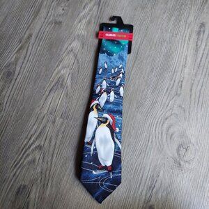 Celebrate Together Christmas Penguin Novelty Tie